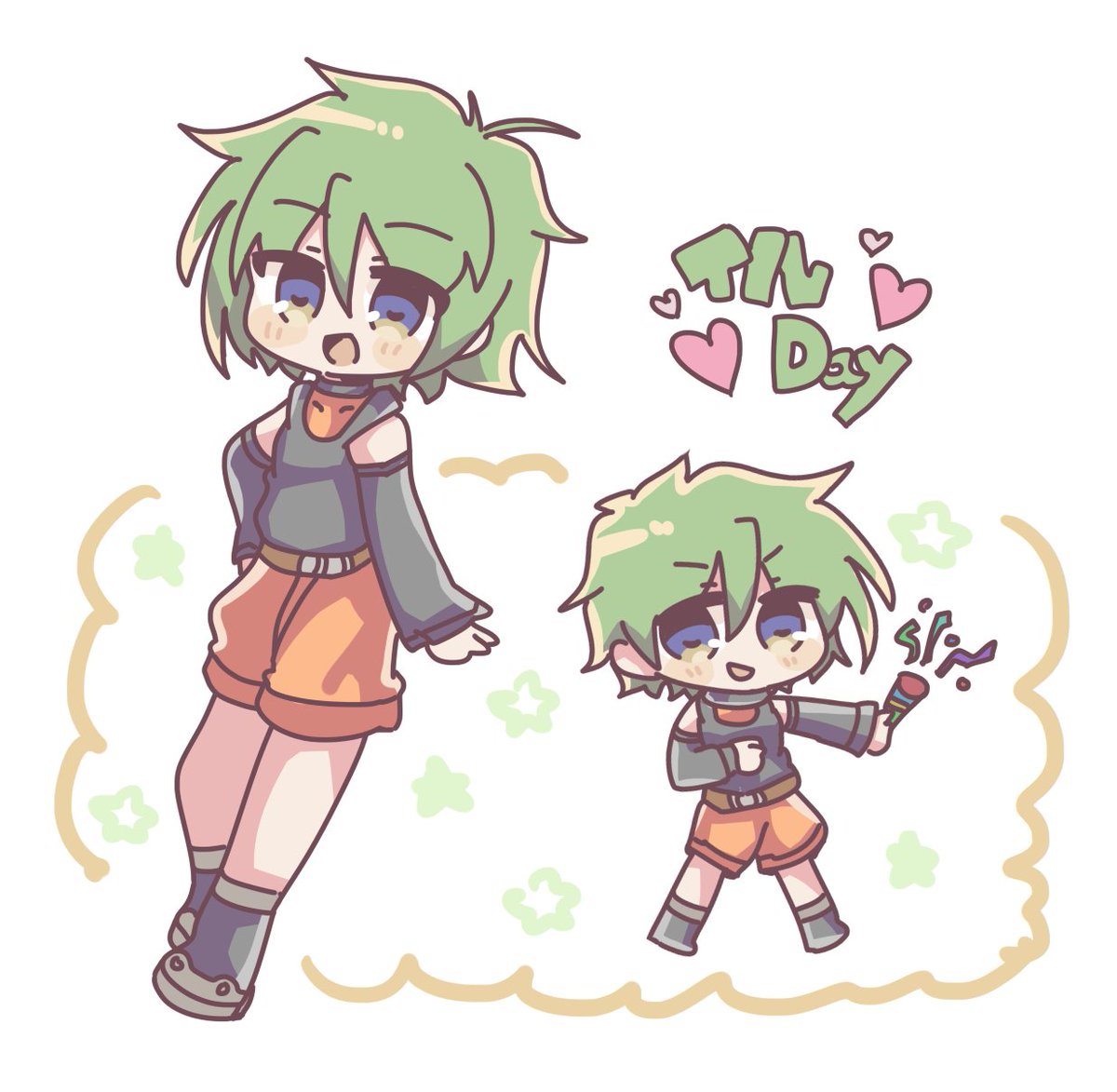 GF202020's tweet photo. Happy Iru Day!
#100oj #100orangejuice #Iruday
Here is an Iru I commissioned from @mi3li for today! https://t.co/qogw2MZAZd