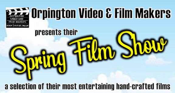 It's back! The OVFM Spring Film Show is coming March 22nd! New venue, same great films! Get your tickets NOW! Click here for details: ovfm.org.uk/spring-show-20… #Orpington #Bromley #PettsWood #filmshow #filmmaking