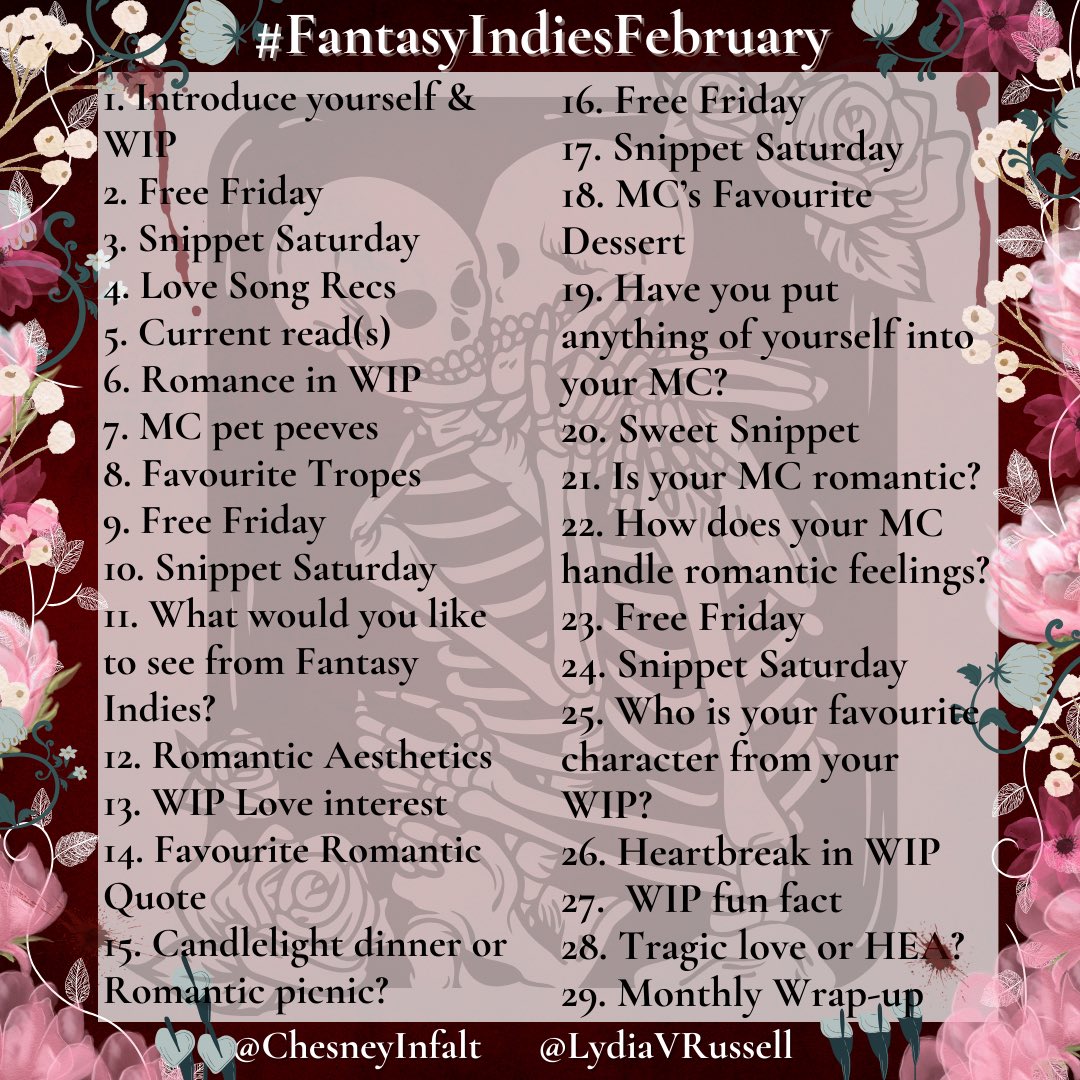 #FantasyIndiesFebruary Free Friday🍀
I got a little sick again yesterday, so I won't be doing much today😅😴 but I will take some time to beta read the novella of a like-minded writer who I connected with lately!
<a href="/FantasyIndies/">Fantasy Indies</a> 
#WritingCommunity #WriterCommunity