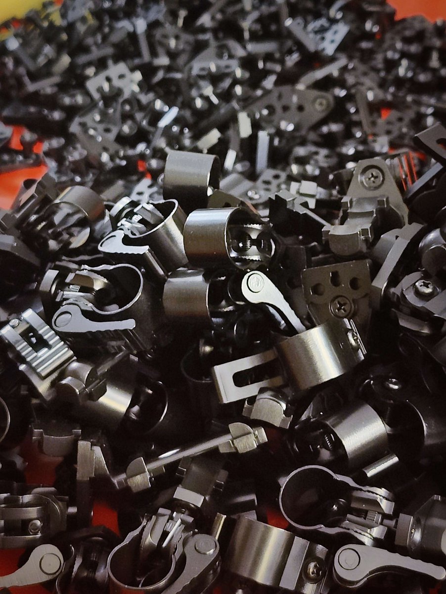 Just a pile of RAIDR parts.  Assembly has begun to prep stocks for shipping! - Scott