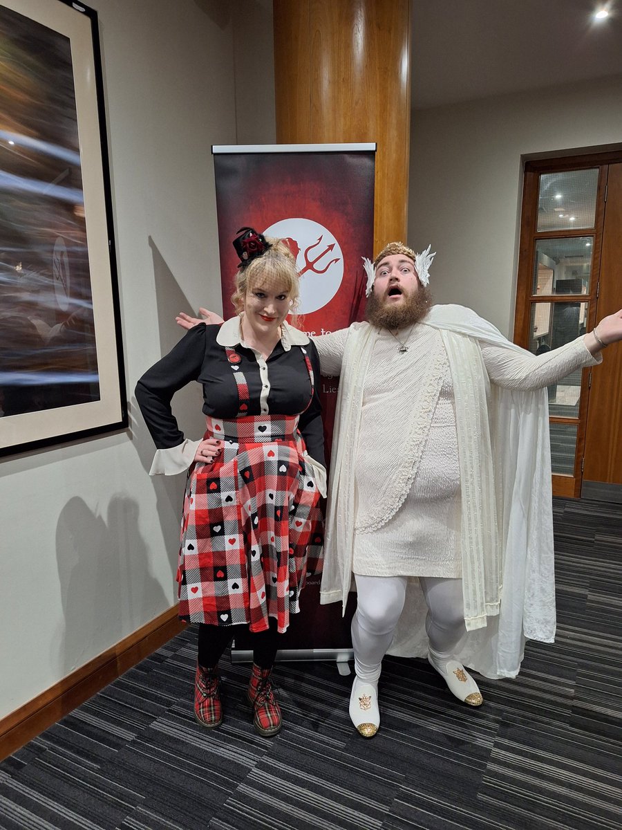 The costumes are out in full force this weekend!! Can you guess the Clocktower characters?