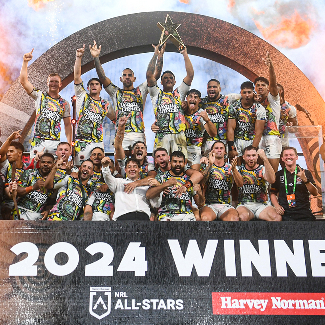 CHAMPS 🏆

#NRLAllStars
