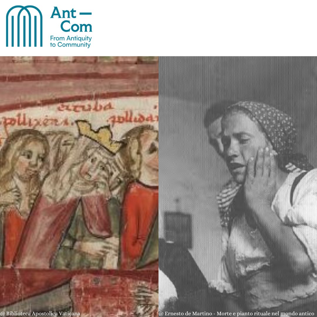 Antcom_EU's tweet photo. Hecuba weeps in the same way as Italian women of the last century. This is why some miniatures produced many centuries ago, in a very different time and society than ours, can still powerfully touch our hearts.
#miniaturepainting #CulturalHeritage #MSCA https://t.co/QcLWvZVBf8
