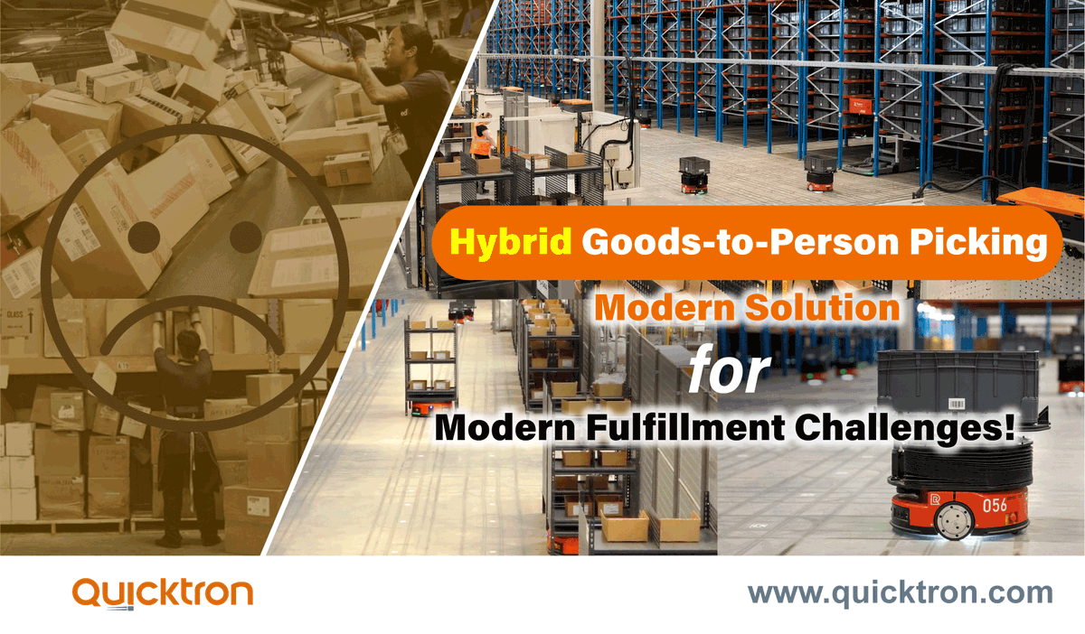 Is your warehouse a chaotic maze of shifting orders, seasonal spikes, and skyrocketing labor costs? Fear not! Quicktron Robotics offers 𝐇𝐲𝐛𝐫𝐢𝐝 𝐆𝐨𝐨𝐝𝐬-𝐭𝐨-𝐏𝐞𝐫𝐬𝐨𝐧 (𝐆2𝐏) 𝐚𝐮𝐭𝐨𝐦𝐚𝐭𝐢𝐨𝐧, a modern solution to modern-day challenges.
quicktron.com
