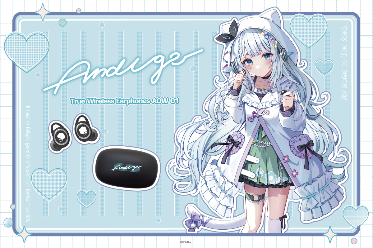 ななしいんく「杏戸ゆげ」デビュー5周年記念🎉 ボイス入りワイヤレス