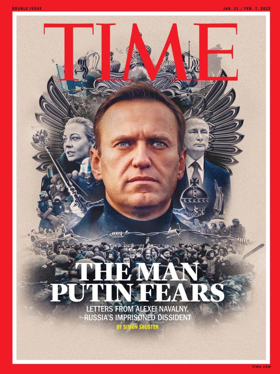 My heart breaks for Navalny’s family, and for what Russia has become. 

Our final interview, just before the invasion of Ukraine: time.com/6140102/alexei…