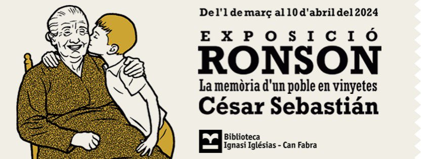 autsaidercomics's tweet photo. Coincidiendo con el @Grafcomic se inaugura una exposición en @bibcanfabra dedicada a RONSON. César Sebastián expone bocetos, proceso, páginas originales y algunos de los objetos que retrata en el libro.
¡Ambrosía!
@Ahumodepajas https://t.co/cY10h32LCm