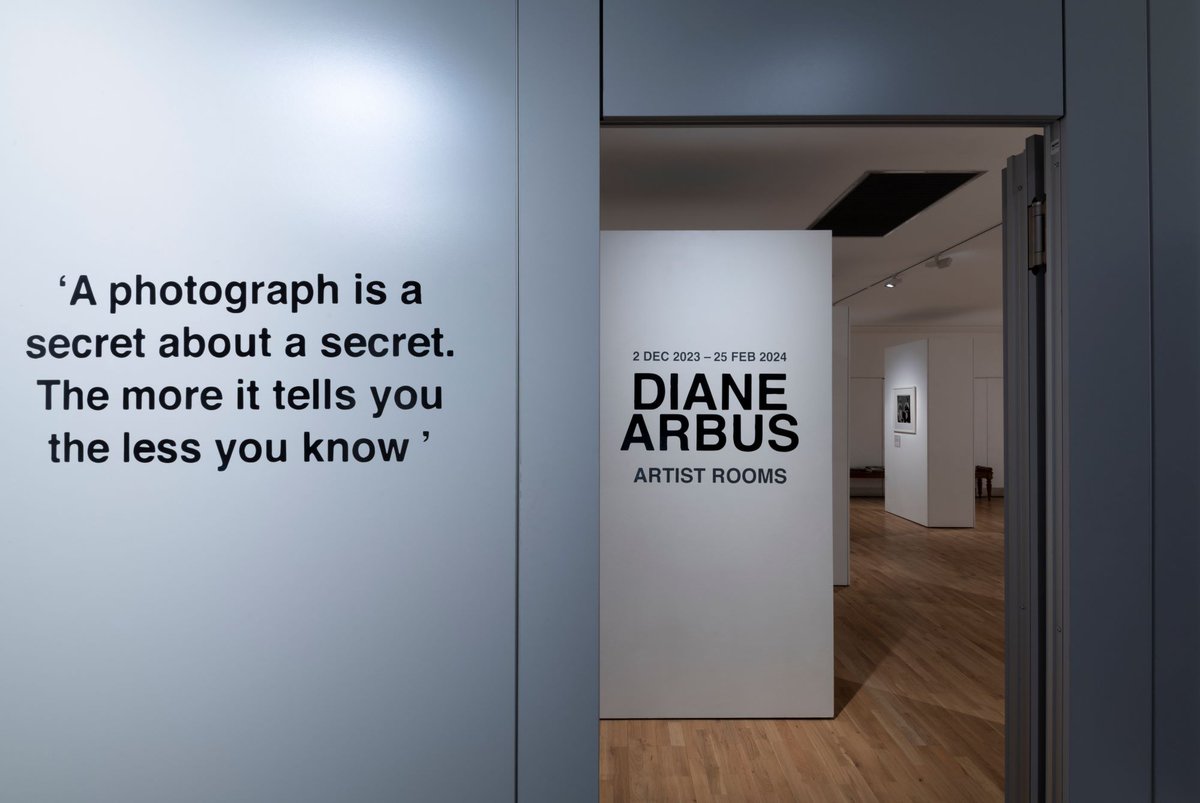 There is just one week left to see ARTIST ROOMS Diane Arbus at @nhertsmuseum Explore bold, powerful, and inspiring images from a pioneer of 20th century photography for free until 25 February
