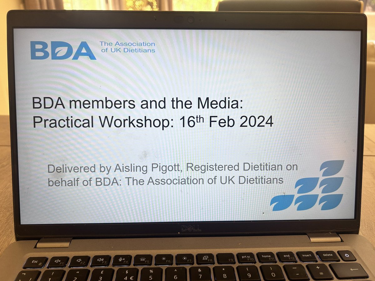 Super excited to be delivering this course to my lovely colleagues and volunteers @BDA_Dietitians