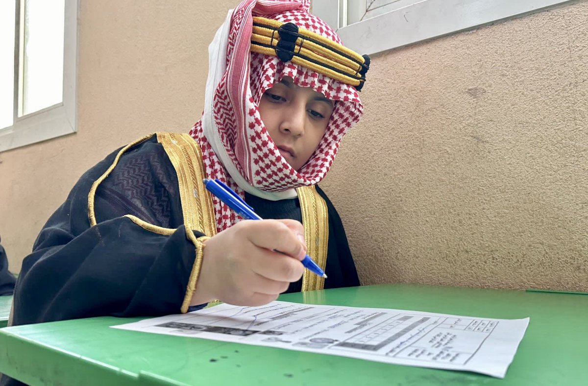 طالب من حائل .
#يوم_التأسيس