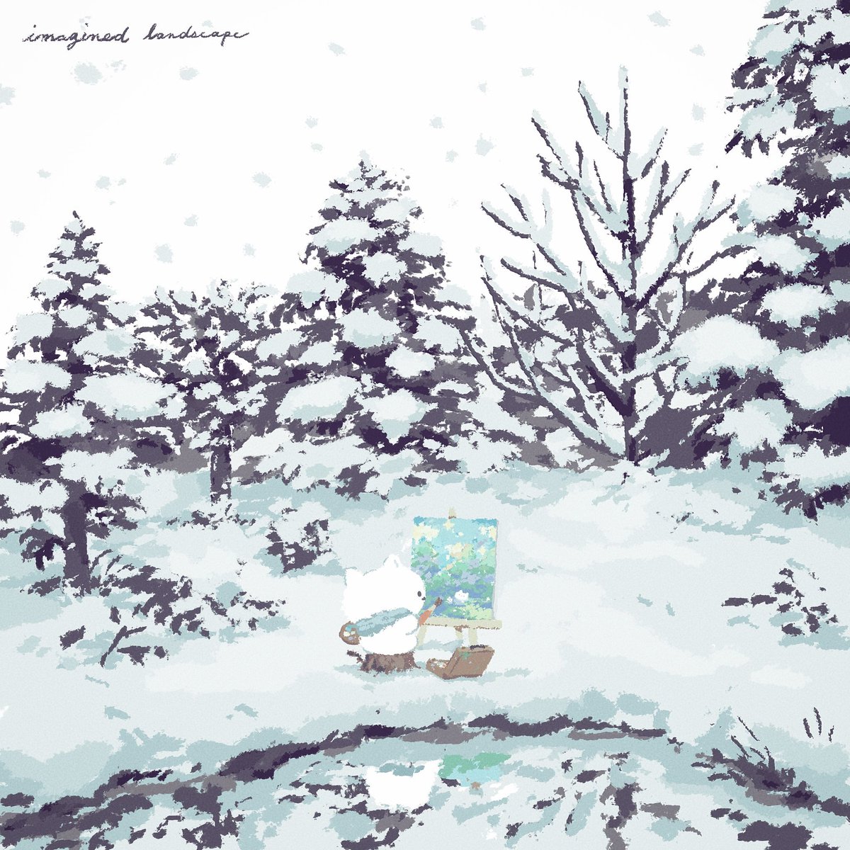 Post by ねこぶとん on X: ❄️💛🎨