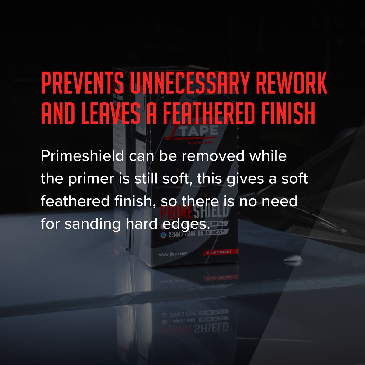 Swipe to discover 3 reasons why our Primeshield is ideal for masking any gaps that require priming!

Shop now through our website - buff.ly/3l5A8pQ, or get in touch to find your nearest distributor.

#jtape #tapesmart #primeshield #foammaskingtape #worksmarternotharder