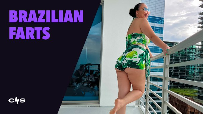 Have you heard of the incredible C4S creator, @brazilianfarts?  Her videos are hot, steamy and she's