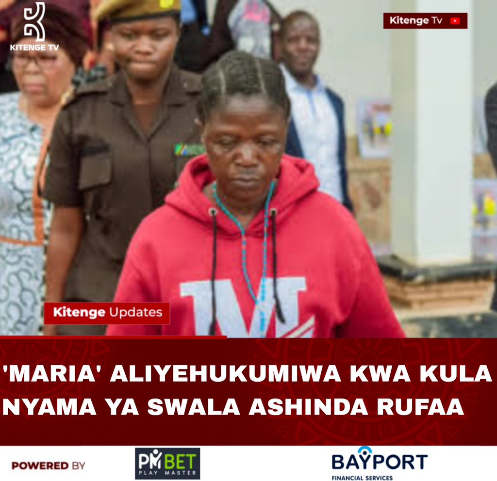 MAHAKAMA Kuu Kanda ya Iringa imemwachia huru Maria Ngoda aliyehukumiwa miaka 22 jela kwa kosa la kukutwa na vipande 12 vya nyama ya swala mnamo Novemba 3, 2023.

 Katibu Mkuu wa Umoja wa Wanawake wa Tanzania (UWT), Jokate Mwegelo ameeleza hayo na kubainisha kuwa Bi. Ngoda