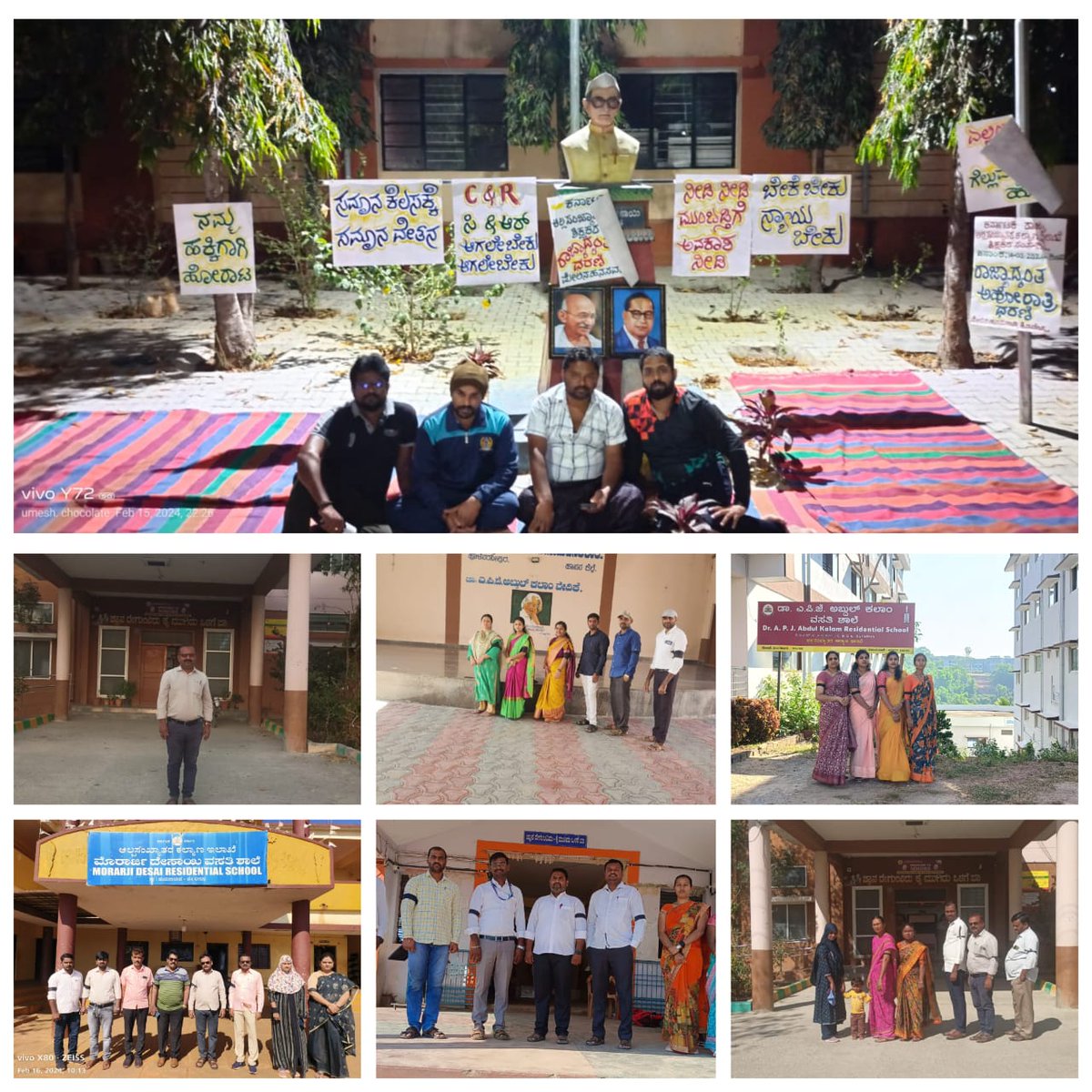KSMWTA786's tweet photo. @BZZameerAhmedK  @CMofKarnataka  @DOMGOK 
Hounrable CM sir, and minister sir 3rd Day silent protest called by Karnatak state Minority Welfare Teacher Association ,,,,, https://t.co/AJUgAlOTX5