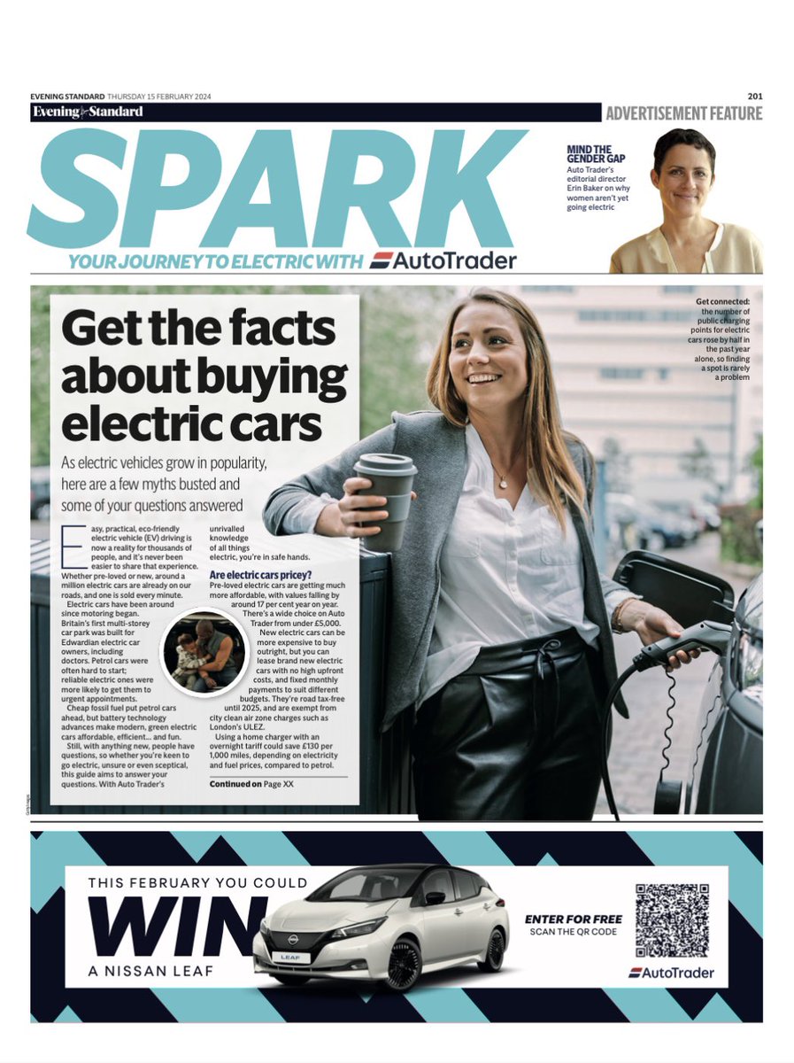 All the facts on electric vehicles in one place. Did you see our supplement with @AutoTrader_UK? Check out more content on electric vehicles on our site 👇👇👇 standard.co.uk/lifestyle/used…