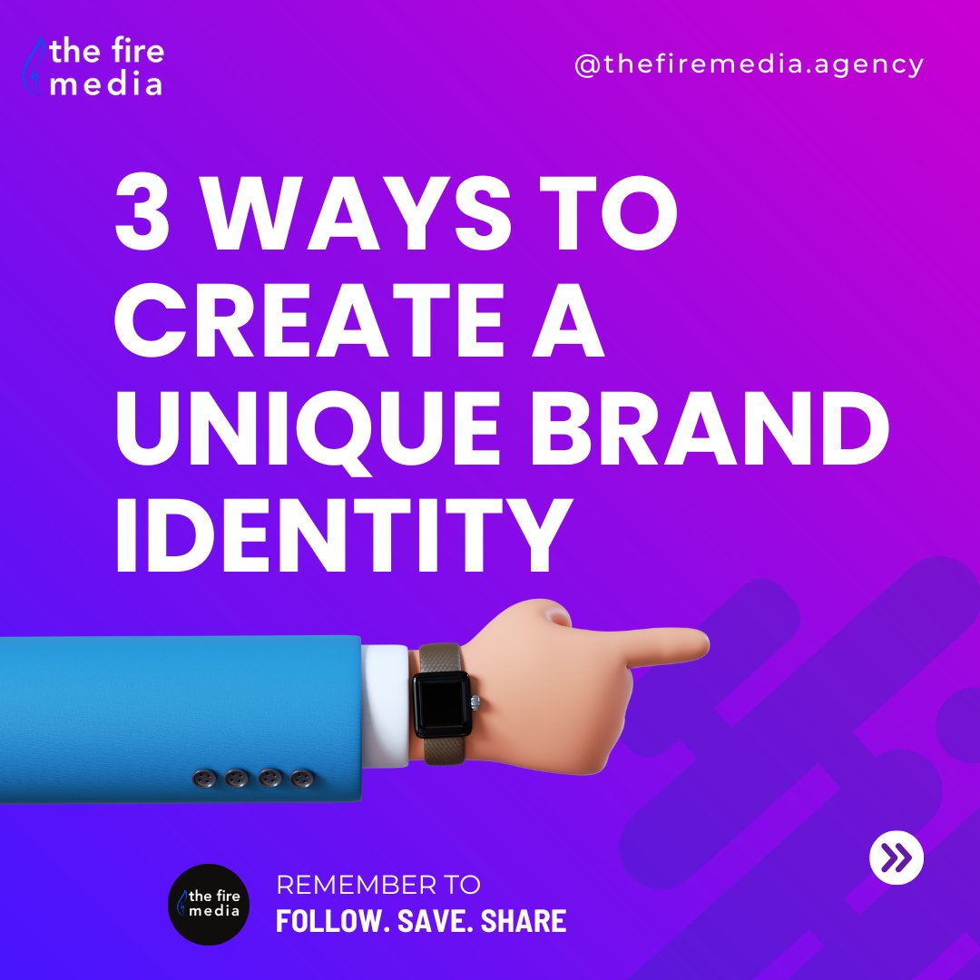 thefiremedia's tweet photo. 3 Vital Branding Tips. Creating a unique brand identity isn't a day's job and if ignored, is one vital necessity that can come back to bite your business in the arse.

Do you agree with our tips or did we leave anything out?
Drop a comment. https://t.co/ryNUw0cDDj