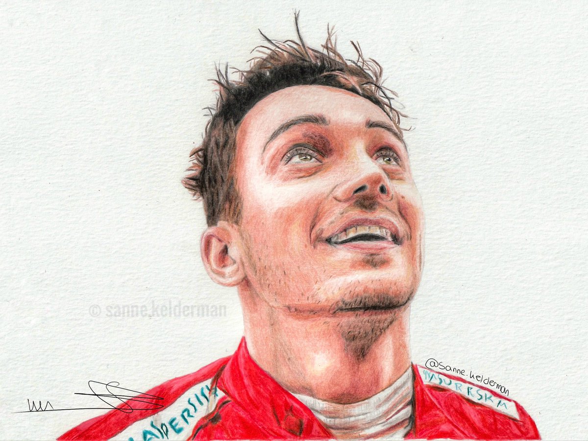 artbysanne's tweet photo. 🎨 @Charles_Leclerc 
-
•
Drawing time : 4,5 weeks 
•
It’s ready to be gifted to my best friend @StapMeike !! ❤️
-
( ❗️This is a scan so colors are not 100% the same as the original drawing ❗️ ) 
-
Shares and reposts are appreciated 
-
#CharlesLeclerc #F1 #ScuderiaFerrari #CL16 https://t.co/oo1o2YTzKi