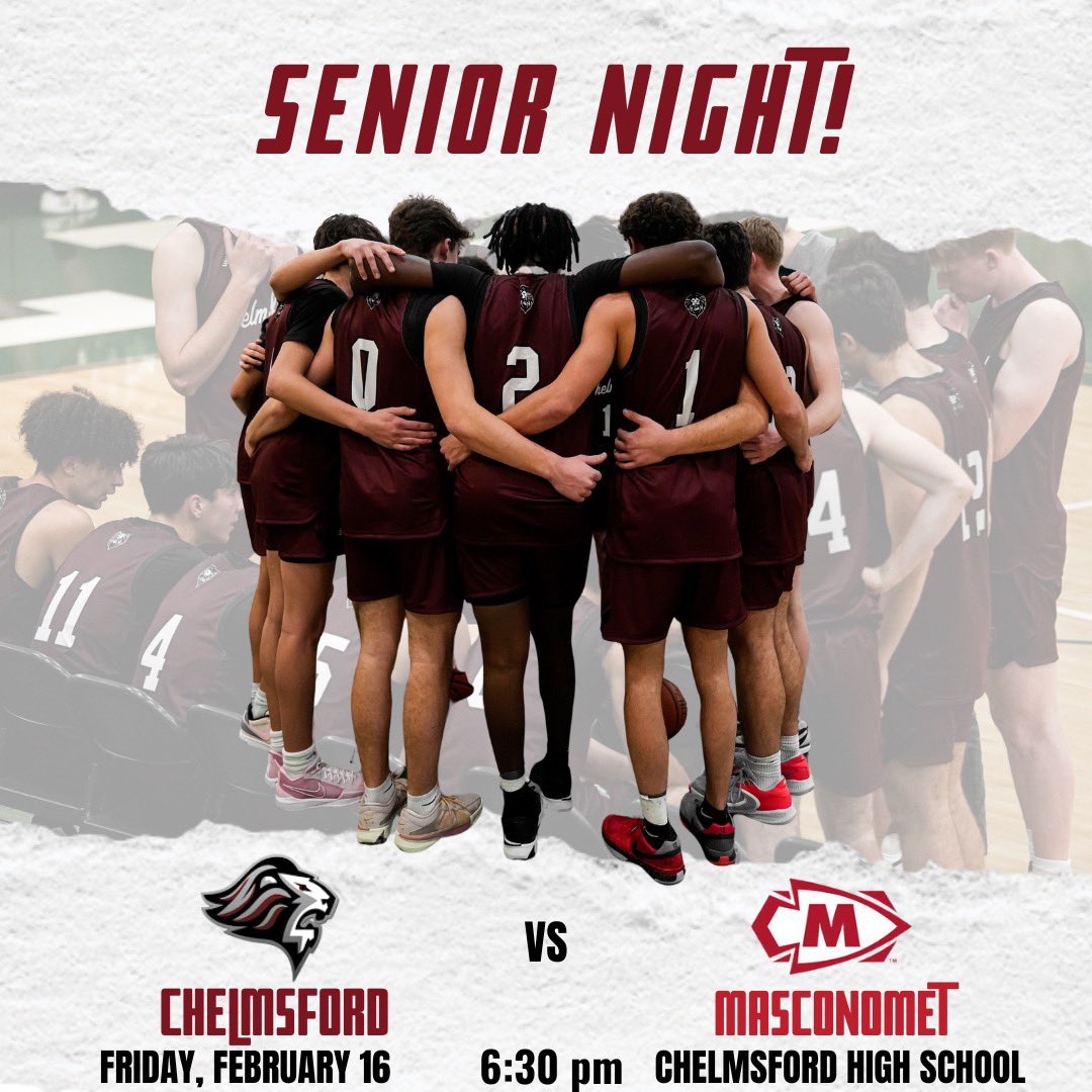 It’s Senior Night at CHS! The Lions host Masco in the regular season finale - help us pack the place and celebrate our 5 Seniors the right way. Wear your CYBL jersey and get in free! #RRR @_LionsAthletics @CHS_Tundra