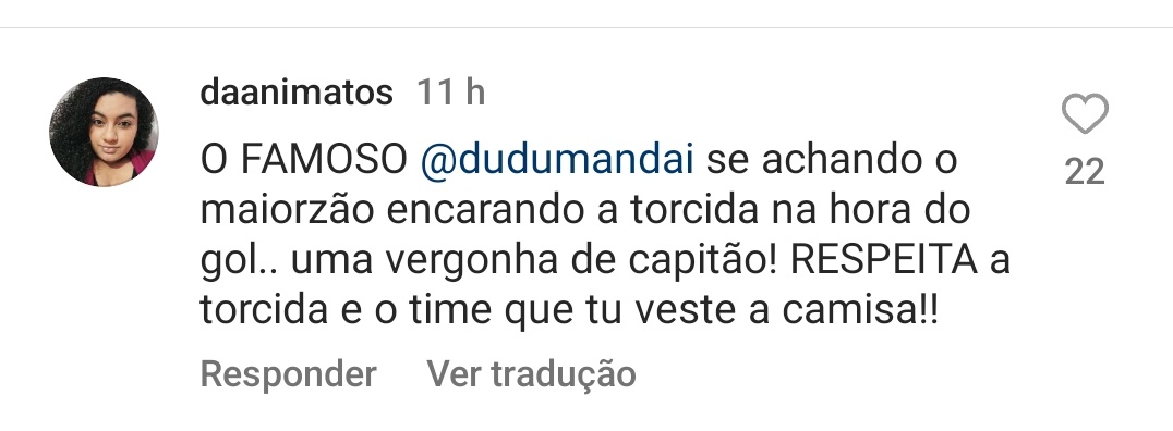 _danielimatos's tweet photo. Acho que o nosso GRANDE capitão não gostou muito do meu comentário dizendo umas verdades pra ele e me bloqueou, que pena.. nem irei dormir por causa disso. https://t.co/IIQ1sqrubu