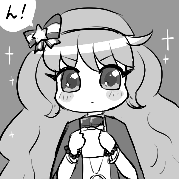 遅くなっちゃったけどチョコありがとうございますの絵です🍫✨ 
