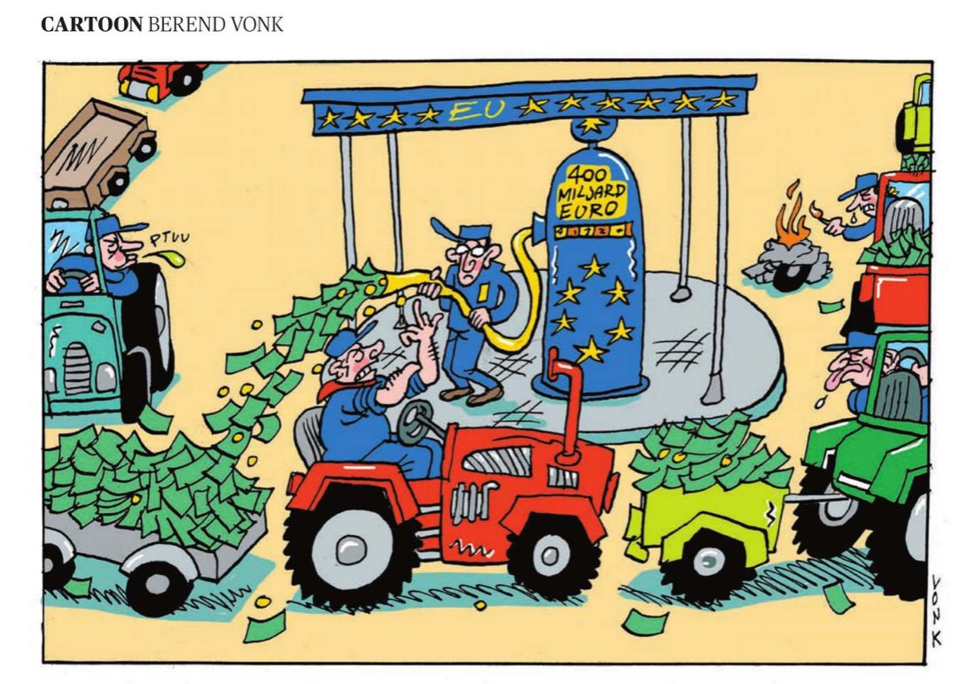 Vrijevogel56's tweet photo. Veelzeggende cartoon! Uit: Binnenlands bestuur https://t.co/itg4l0xsI9