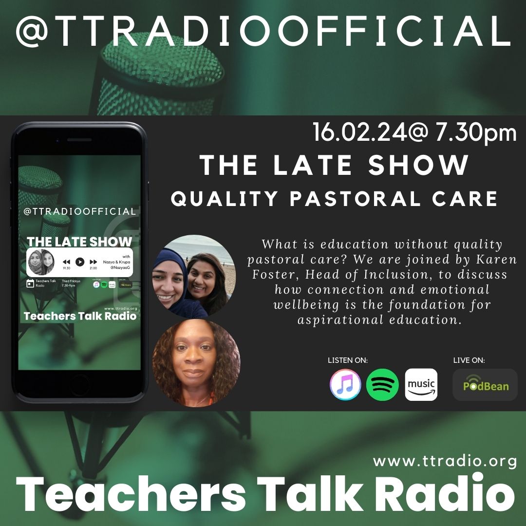 We're back this year with wonderful guests and interesting topics to whip up your thoughts and emotions. Listen in tonight! <a href="/TTRadioOfficial/">Teachers Talk Radio</a>