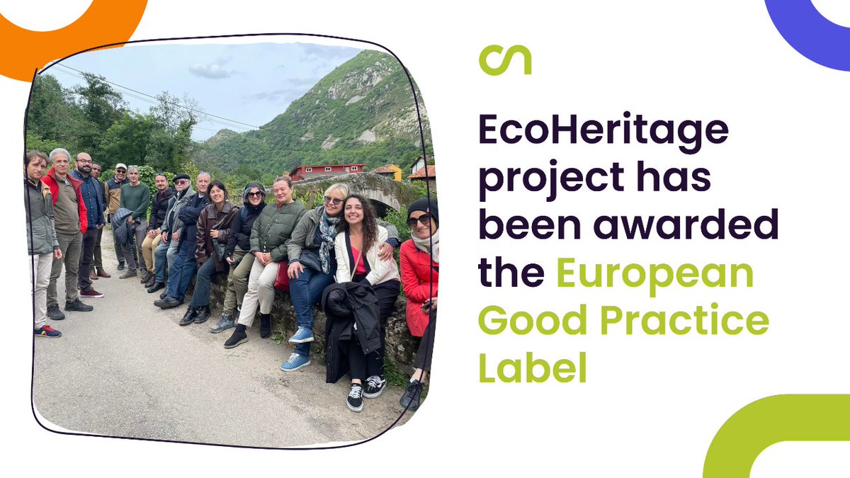 OnProjects (@onprojects_es) on Twitter photo Big news from our <a href="/EcoHeritage_/">EcoHeritage</a> project! 🎉
This initiative, on the valorisation of #ecomuseums for the management and protection of cultural & natural #heritage, has been awarded the European Good Practice Label 🌟 Very proud of the whole dedicated team behind the project! 👏 Big news from our <a href="/EcoHeritage_/">EcoHeritage</a> project! 🎉
This initiative, on the valorisation of #ecomuseums for the management and protection of cultural & natural #heritage, has been awarded the European Good Practice Label 🌟 Very proud of the whole dedicated team behind the project! 👏