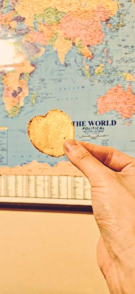 If you find a heart shaped chip, your wish for love will come true #ValentinesDay #FridayVibes