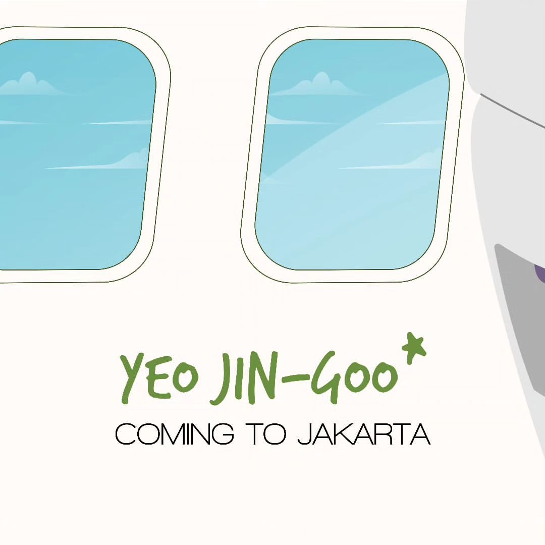 YEOJlNGO's tweet photo. 240216 https://t.co/MKdsqLlU7p Instagram update
Dear Yeo U Indonesia,
Prepare yourself for #YeoJinGoo 's arrival in Jakarta
Stay tune for more info!
#YeoJinGooinJKT #YeoU #FanMeetYeoJinGoo2024 #Addgtive #SailingWithUs https://t.co/kY9zNIivR8