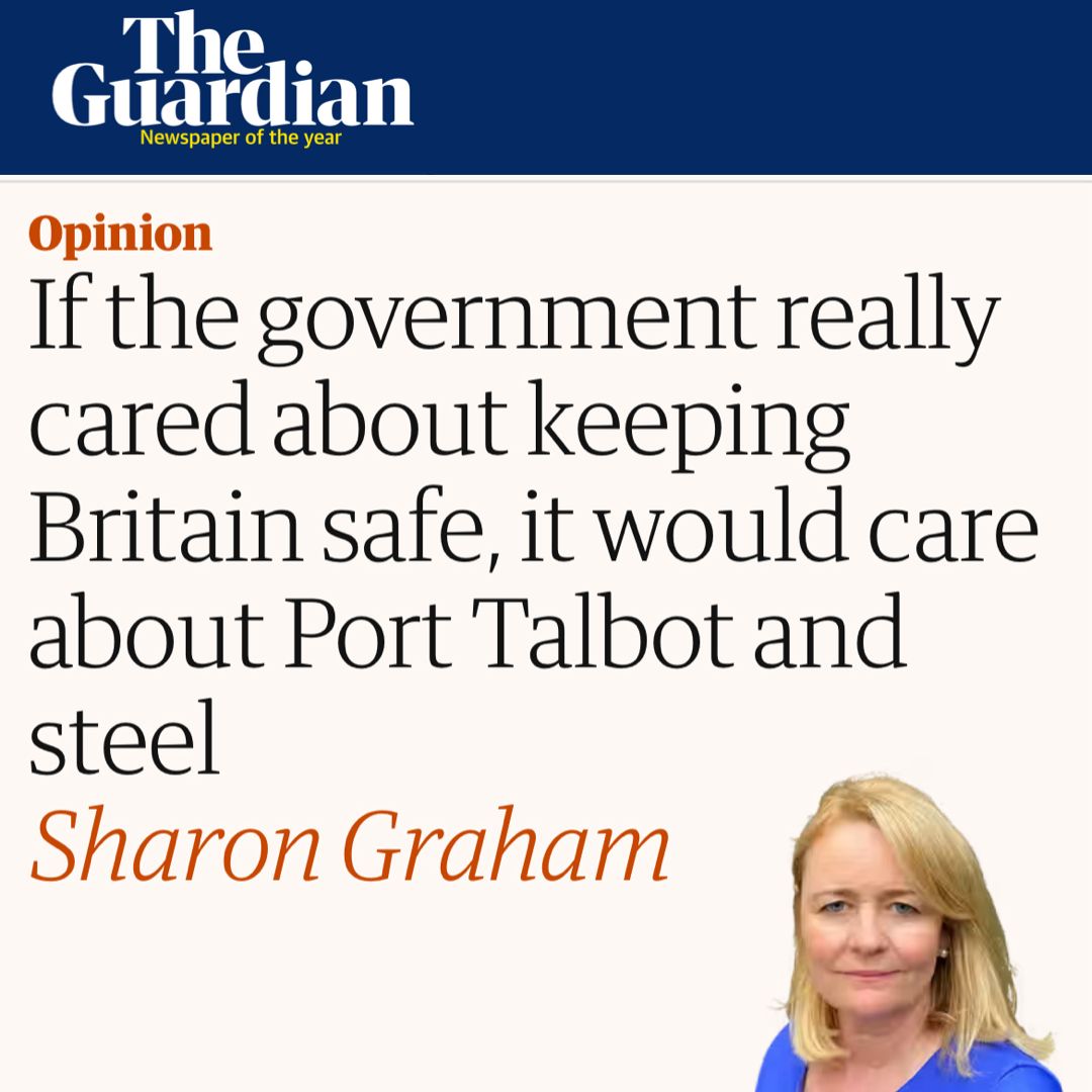 .@TataSteelUK threatens to quit, a panicked @GOVUK writes a cheque & we’re asked to swallow more job losses. It’s time for politicians to act. We need an active industrial strategy to secure a just transition to net zero. #SaveUKSteel theguardian.com/commentisfree/…