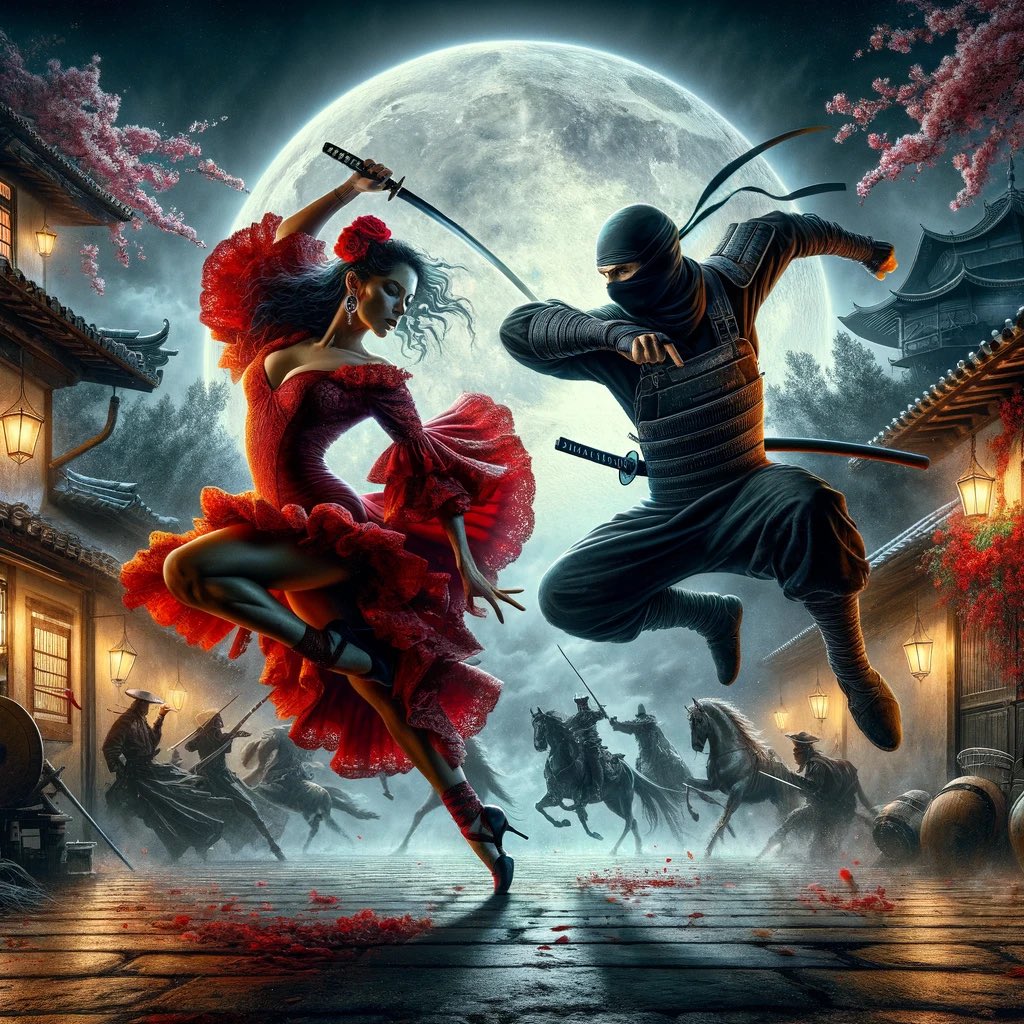 Ninja vs Flamenco Dancer💃