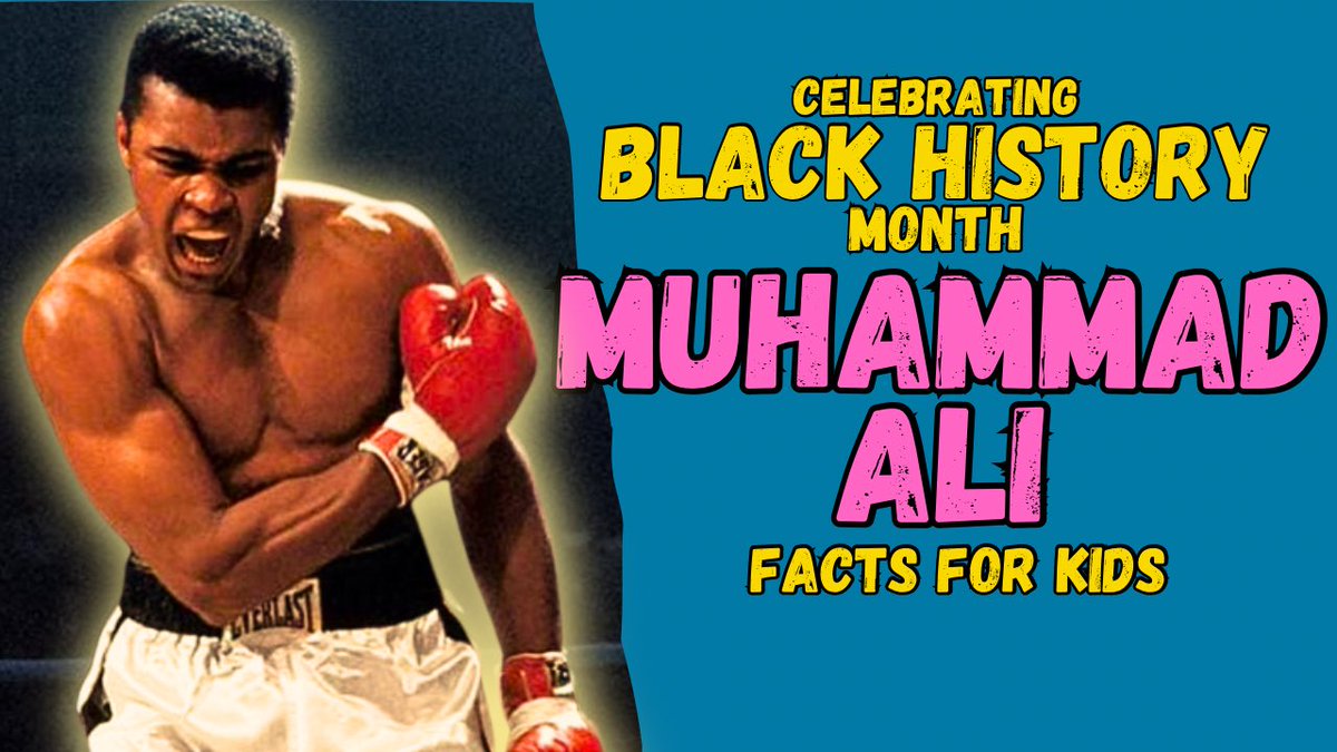 dotdottoys's tweet photo. Who Was Muhammad Ali? Black History Month (Facts for Kids) https://t.co/oWqfvzFHQq via @YouTube #muhammadali #BlackHistoryMonth #youtube #education #children #parenting #school #learning #homeschool #science #EDTech #teacher #lesson #elearning https://t.co/527KnbAWBK