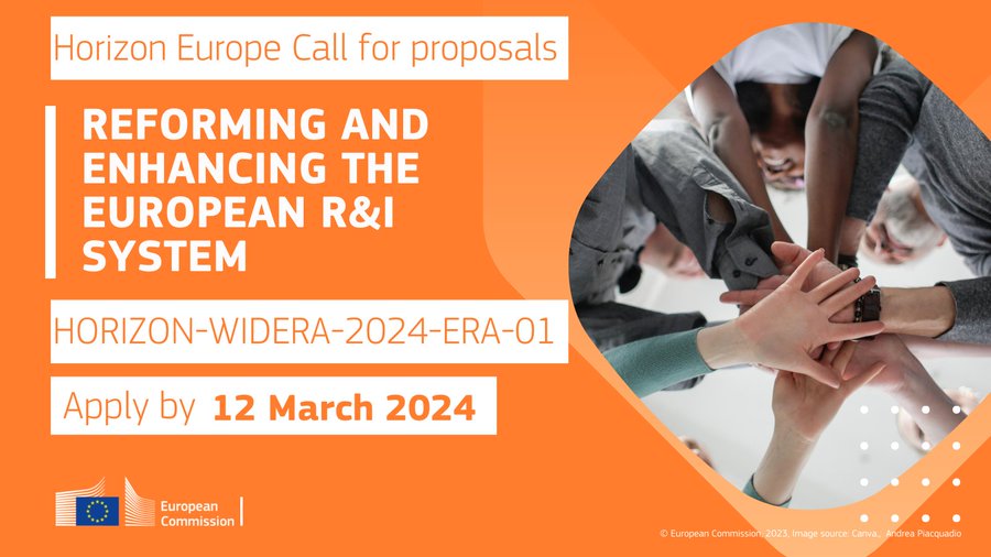 OPUS.eu - Open and Universal Science Project (@opuseu) on Twitter photo Less than one month left!
There's €25 million up for grabs for #research proposals covering:
🌟#AI, #OpenScience, Gender Equality
🌟Enhancing #Researchers' Skills
🌟Strengthening the #EU Research Area
Details: tinyurl.com/mry9su6e
#OpenResearch #OpenAccess <a href="/REA_research/">European Research Executive Agency</a> Less than one month left!
There's €25 million up for grabs for #research proposals covering:
🌟#AI, #OpenScience, Gender Equality
🌟Enhancing #Researchers' Skills
🌟Strengthening the #EU Research Area
Details: tinyurl.com/mry9su6e
#OpenResearch #OpenAccess <a href="/REA_research/">European Research Executive Agency</a>