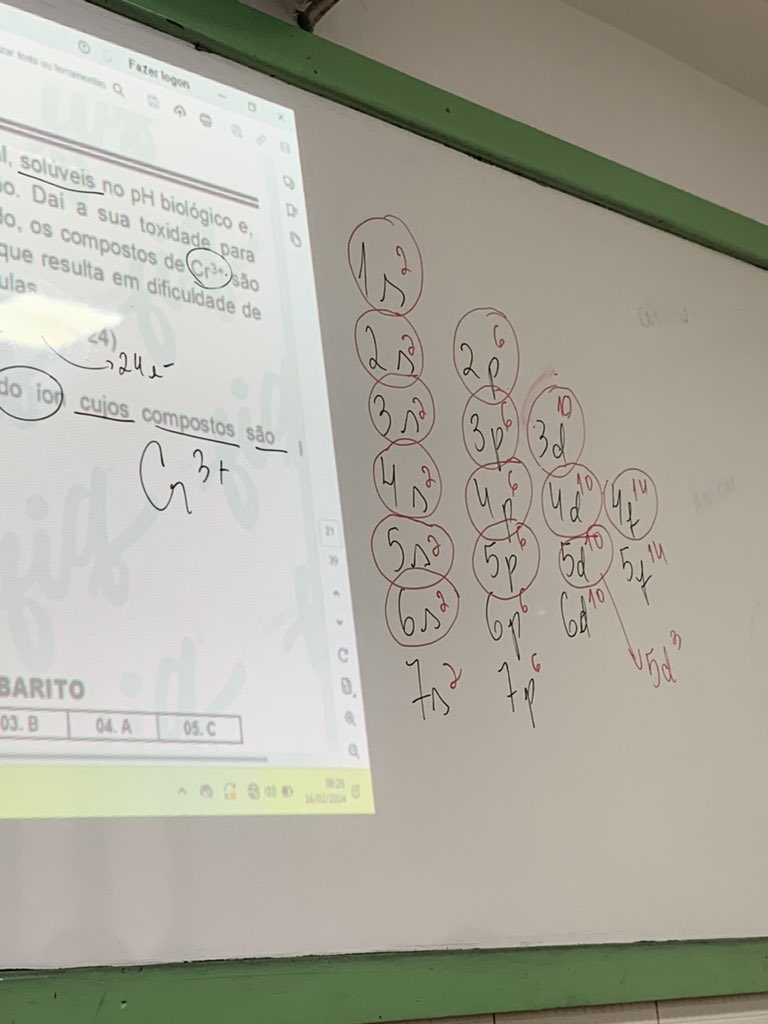 vinicnc_'s tweet image. só acho que química no enem só deveria ser distribuição eletrônica