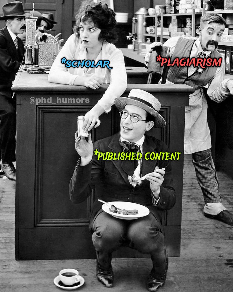 PhD Humors (@phd_humors) on Twitter photo Plagiarism sab dekhta hai. 😂
Follow for more ➡️ <a href="/phd_humors/">PhD Humors</a> 💫❤️
.
SHARE with PhD friends 🔥
.
.
credit - Respected Original Creator
.
#phd #phdhumors #phdlife #phdstudent #plagiarism Plagiarism sab dekhta hai. 😂
Follow for more ➡️ <a href="/phd_humors/">PhD Humors</a> 💫❤️
.
SHARE with PhD friends 🔥
.
.
credit - Respected Original Creator
.
#phd #phdhumors #phdlife #phdstudent #plagiarism