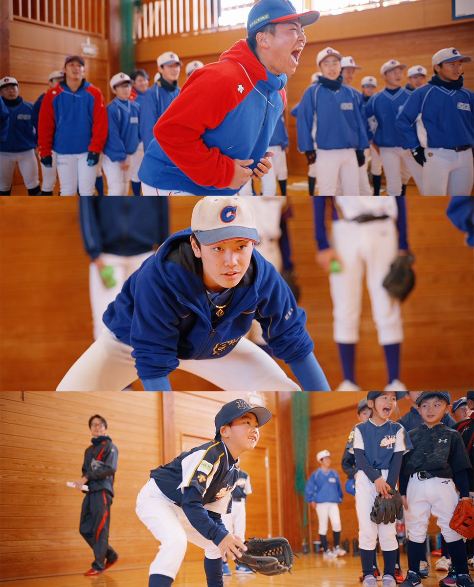 likeabird2024's tweet photo. 【横瀬町野球教室イベント映像】
全力で教えるプロ野球選手の真剣な姿勢、子どもたちのキラキラした表情が相まった素晴らしい空間でした。協力隊を退任して依頼の横瀬町のお仕事。感謝です！
〈YouTubeリンク〉
https://t.co/R4NxKjI35q
client：@yokozetown 
special thanks：@musashi_bears https://t.co/XS9sdwTGRj