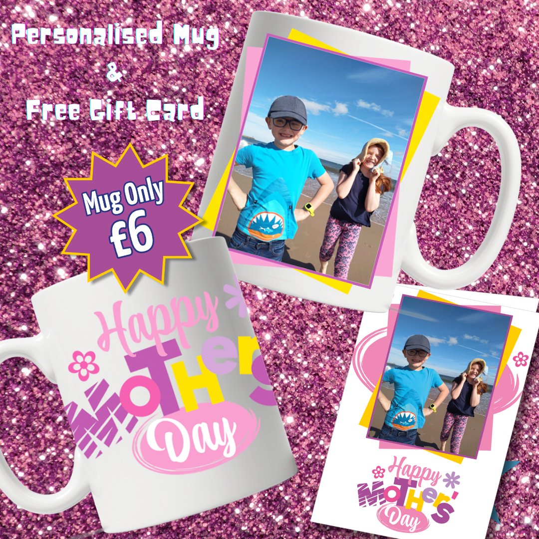 There's still time to register for our fab #MothersDay #SchoolFundraiser! What an easy win for a gift. Just £6 for the personalised mug and get a FREE card to give on the day. 
#PTA