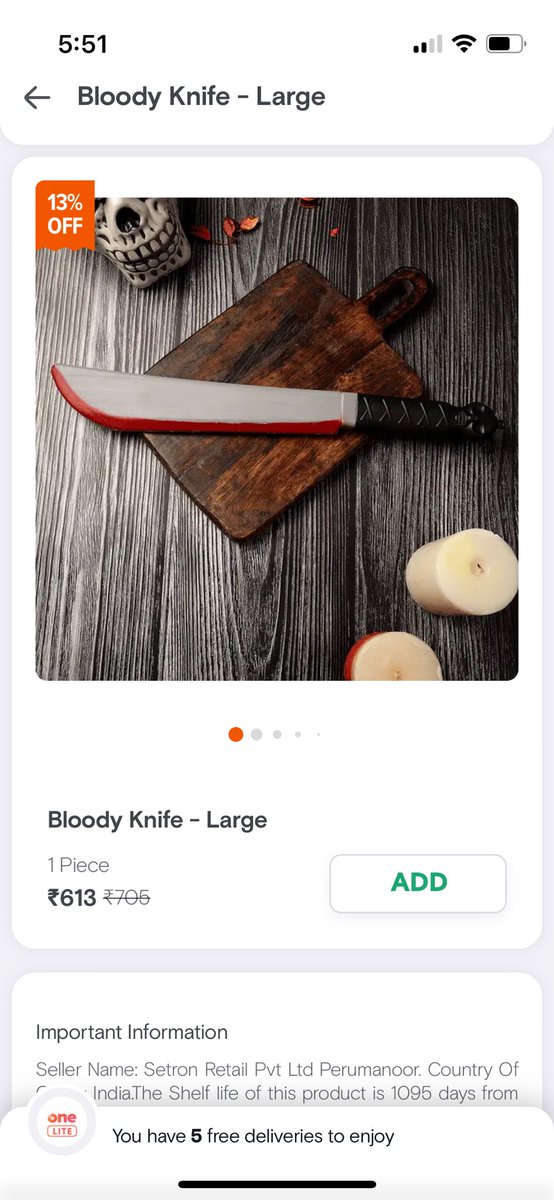 aby_rajan's tweet photo. I asked @SwiggyInstamart in kochi to send me a knife to cut veggies and they send me a plastic knife for 700 rs and they won’t refund!. @letsblinkit please come to Kerala soon.. https://t.co/nXpTWQ42sZ