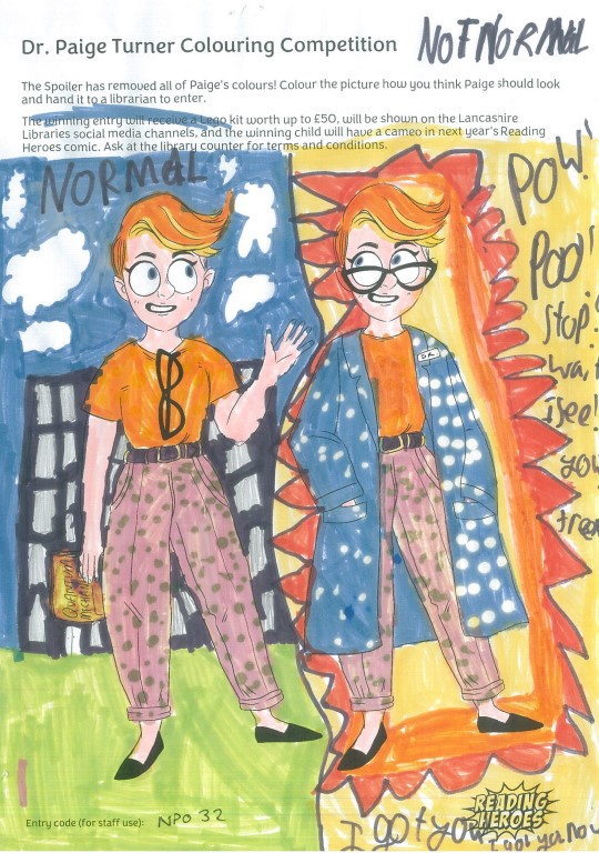 LancsLibraries's tweet image. Some more honourable mentions from our Reading Heroes colouring competition - fantastic work by children at #ClitheroeLibrary, #KnottEndLibrary, #BacupLibrary and #PoultonLibrary #LancsReadingHeroes