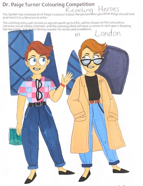 LancsLibraries's tweet image. Some more honourable mentions from our Reading Heroes colouring competition - fantastic work by children at #ClitheroeLibrary, #KnottEndLibrary, #BacupLibrary and #PoultonLibrary #LancsReadingHeroes