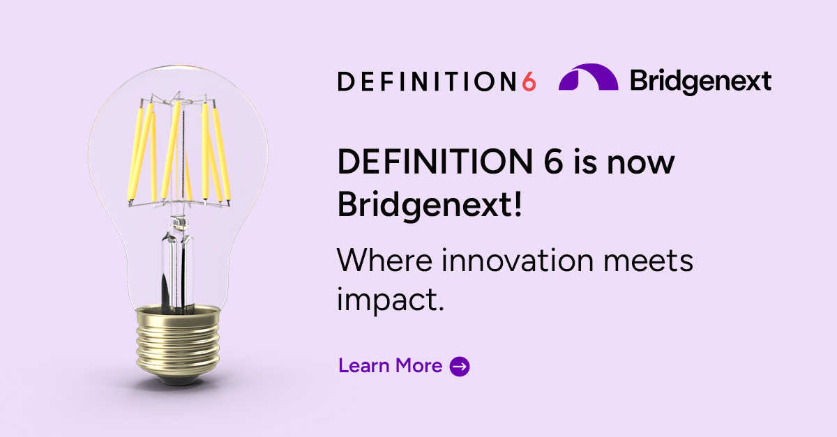 DEFINITION 6 (Now Bridgenext) tweet media