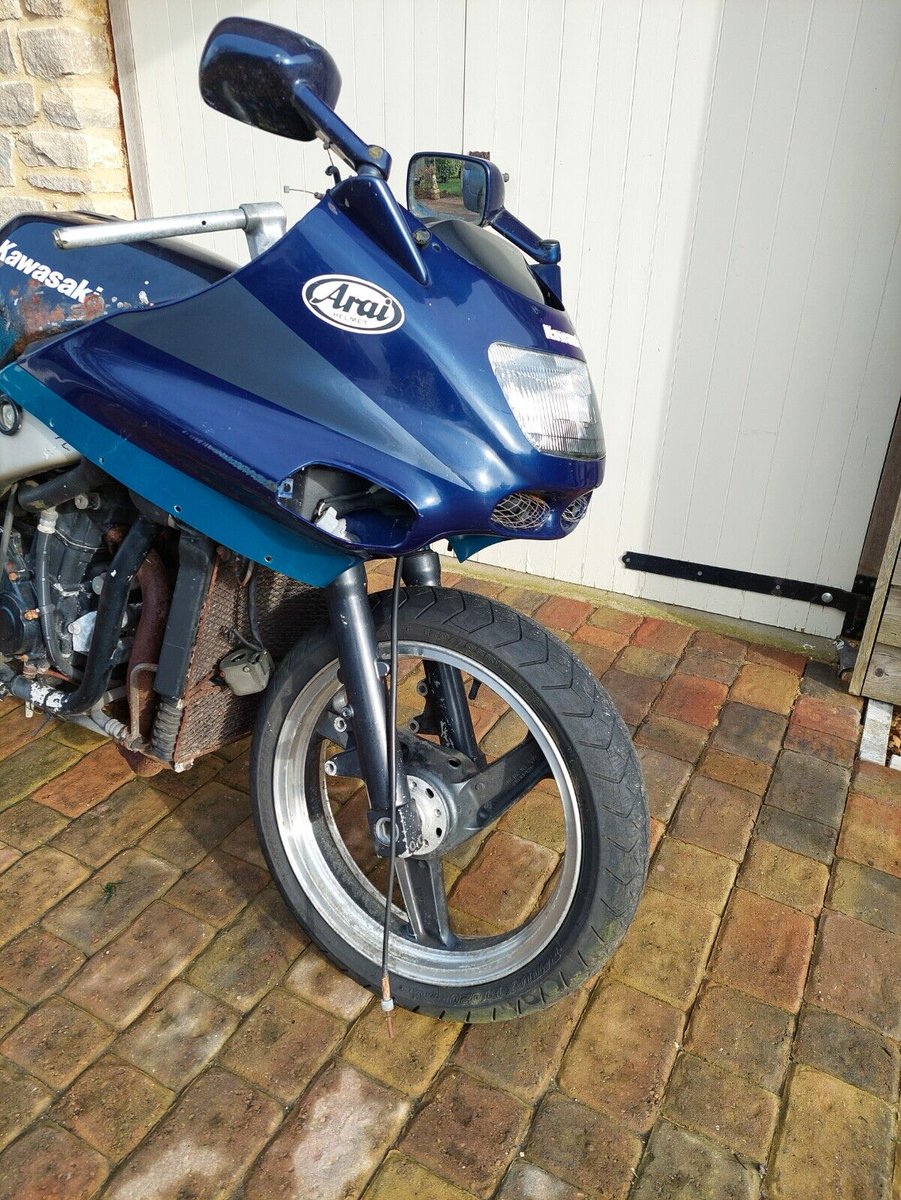 BarnFindsUK's tweet photo. Ad: Kawasaki Z1100 - spares and repairs - barn find
On eBay here -->> https://t.co/zqDv8HZ6ma
#KawasakiZ1100 #BarnFind #ClassicMotorcycle #MotorcycleRestoration #BikeProject #GarageFind #MotorcycleSpares https://t.co/fGyEY82tYz