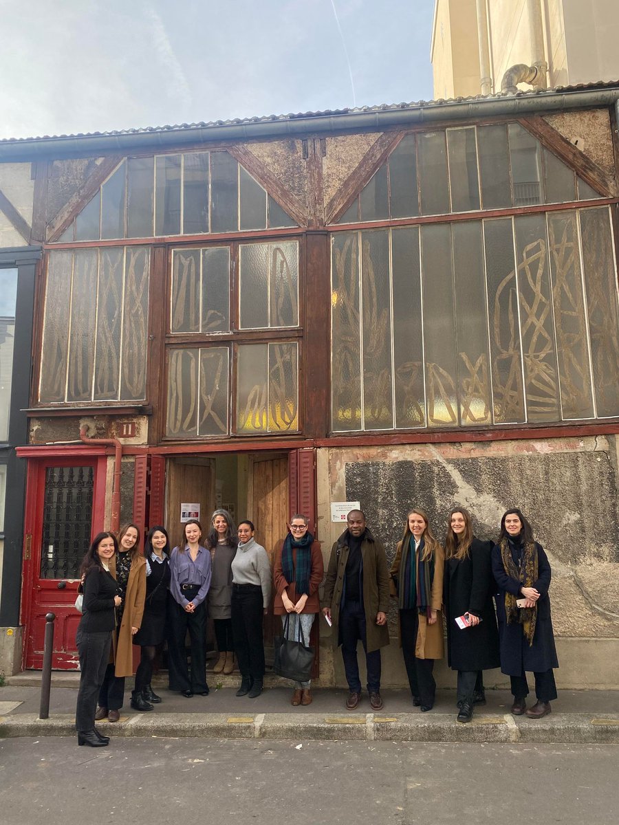 FicepParis's tweet photo. Les Rendez-vous du Ficep 🎨 
Hier matin nous étions à l'Atelier 11 de la Cité Falguière. 

Merci aux membres du Ficep présents, ainsi qu'à la Présidente de L'AiR Arts Association Mila Ovchinnikova et l'artiste argentino-américaine @Tkostianovsky pour cette belle visite ! https://t.co/HiWXeKftVe