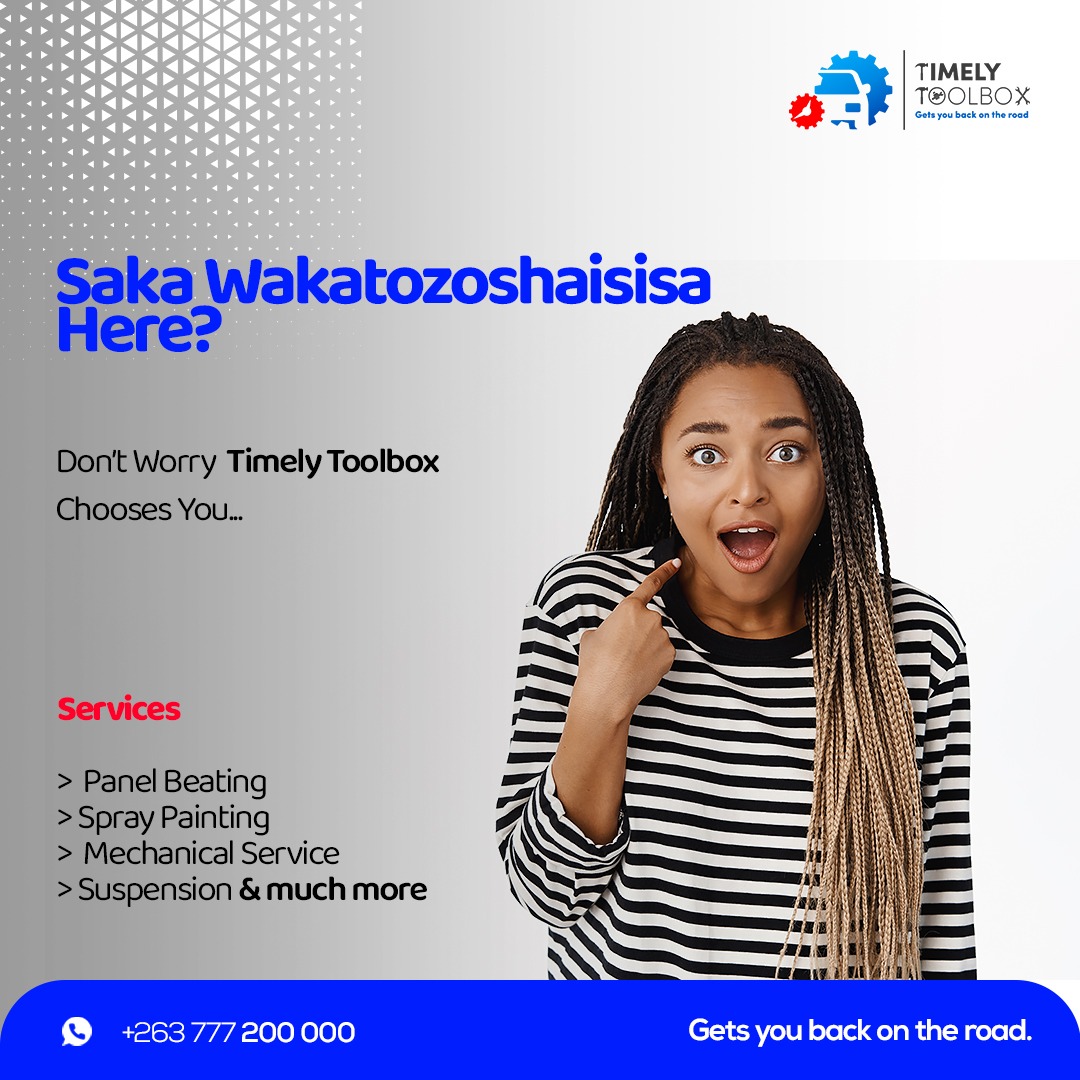 ToolboxTimely's tweet image. We are here, and we offer affordable services. Contact us for the best dent removal, spray painting, and panel beating. Get your car looking brand new again. 

You can contact us at 0777200000 or visit our location at 200 Rainham Willowvale.

#PanelBeating #CarRepairs #Affordable