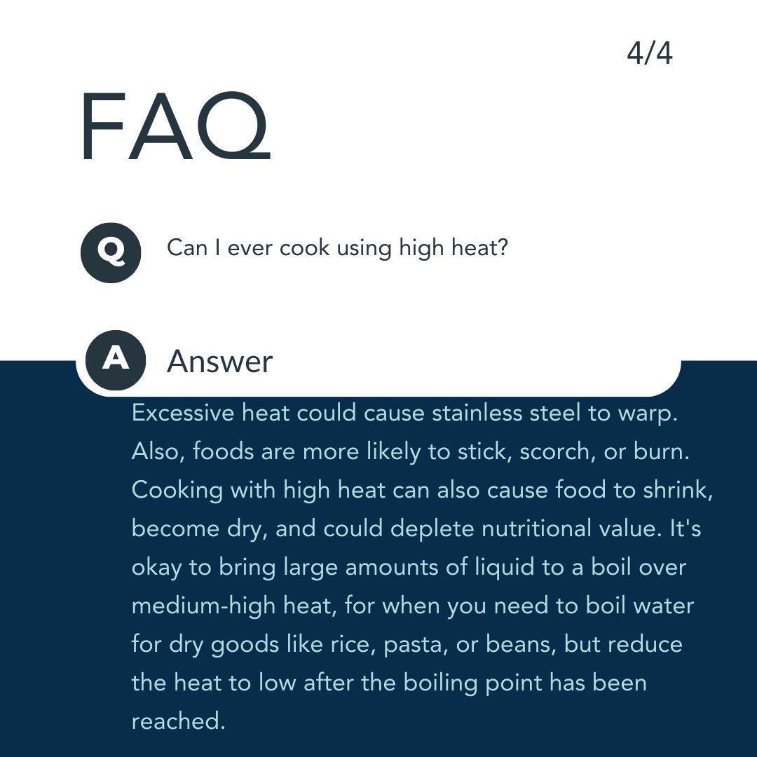 EAShealthwealth's tweet image. Curious about dishwasher use, vapor seals, gas range temperatures, or cooking with high heat? We've got the answers. Elevate your cooking experience with quality cookware. Explore more and shop at our website!

#CookingExperts #KitchenDecor #SavvyChef #HomemadeDelights