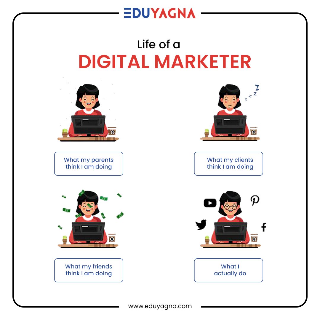 eduyagna's tweet photo. Showing your future 😉 as a digital marketer through EduYagna ✨🙌🏻
.
.
.
.
.
.
.

#edtech #edtechindustry #edtechstartup 
#edtechfuture #edtechtrends #tech #technology
#innovation #startup #business #entrepreneur
#growth #success #future #EduYagna #GRank https://t.co/Uk8o5pSTas