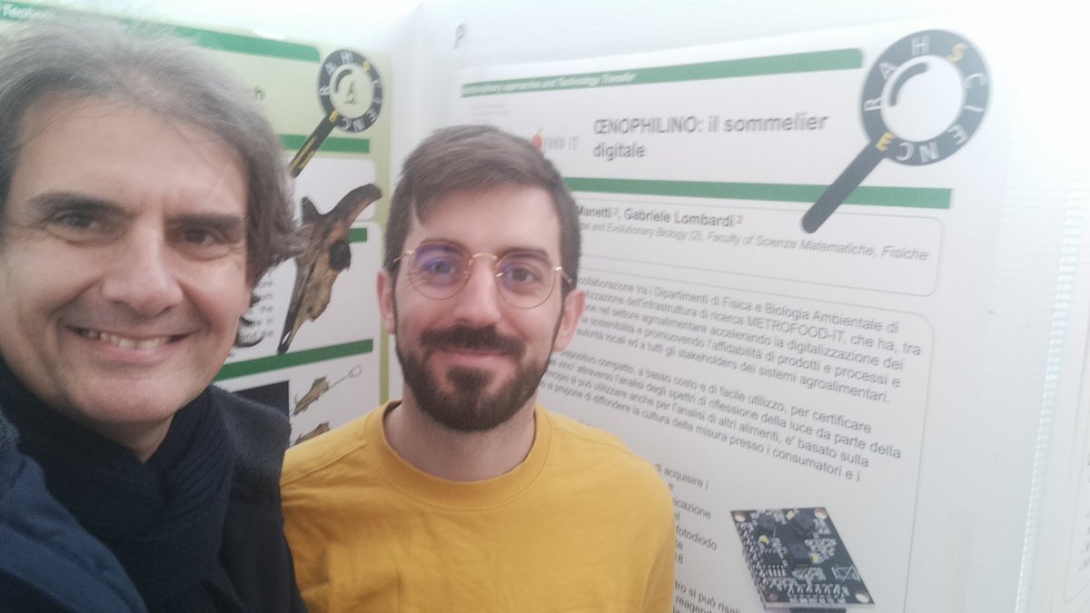 cx66rm's tweet photo. #Sommelier digitale. Nell'ambito di #ShareScience organizzata dalla Facoltà di @Smfn_Sapienza @SapienzaRoma primi risultati della collaborazione transdisciplinare originata da #METROFOOD_IT orgogliosi del nostro dottorando Gabriele Lombardi! https://t.co/asoeJQ4F6B