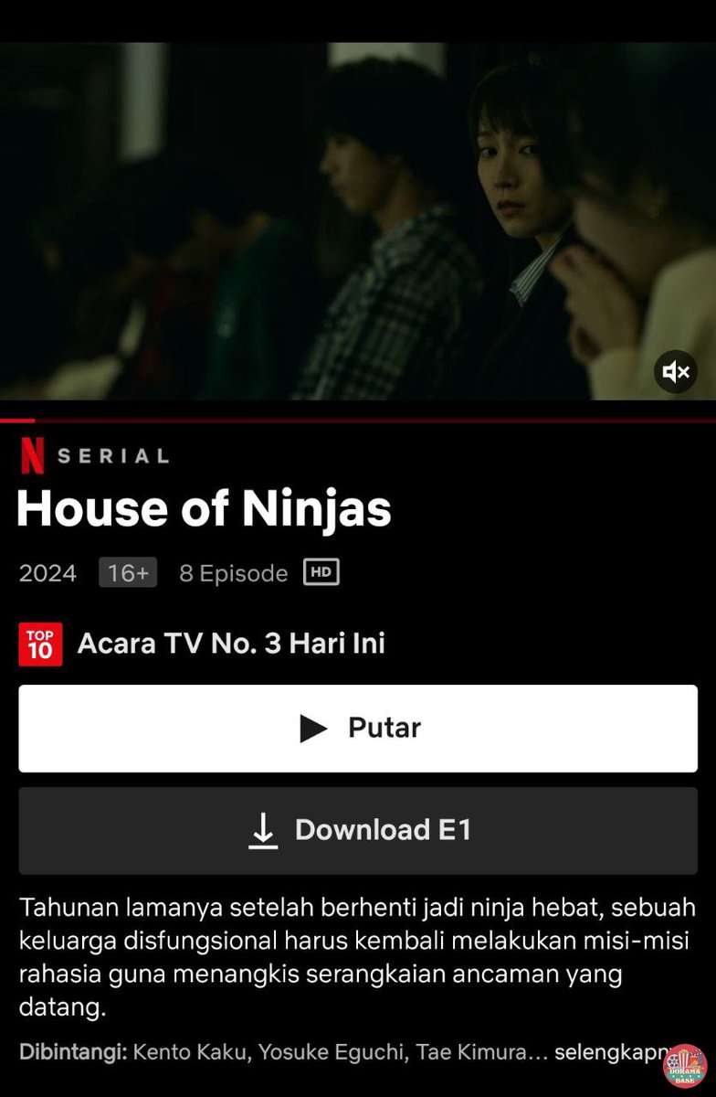 doramabase's tweet photo. 🧡 yang udah nonton house of ninjas review/rate dong, no spoiler ya! 😻 https://t.co/RLAVLR4gjh