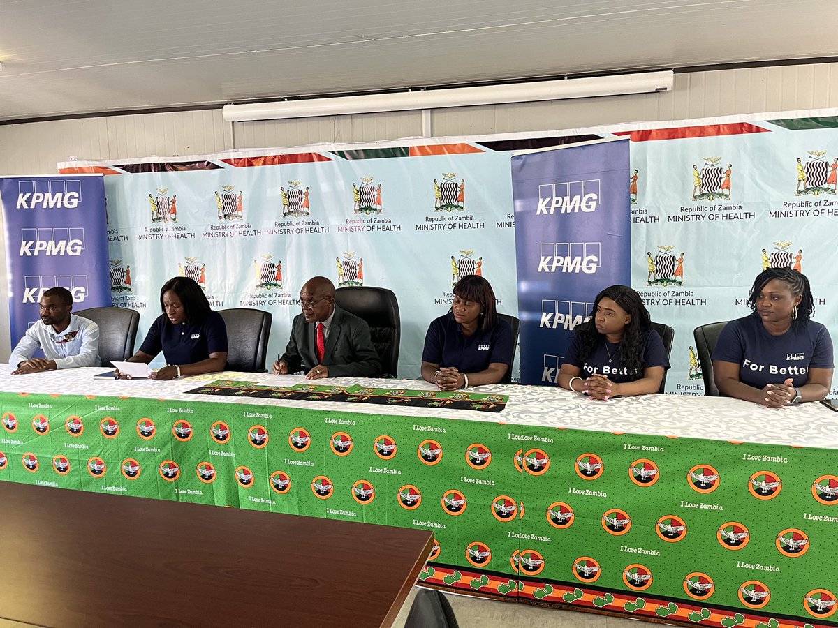 KPMG donation to MOH happening now. Stay tuned for more!